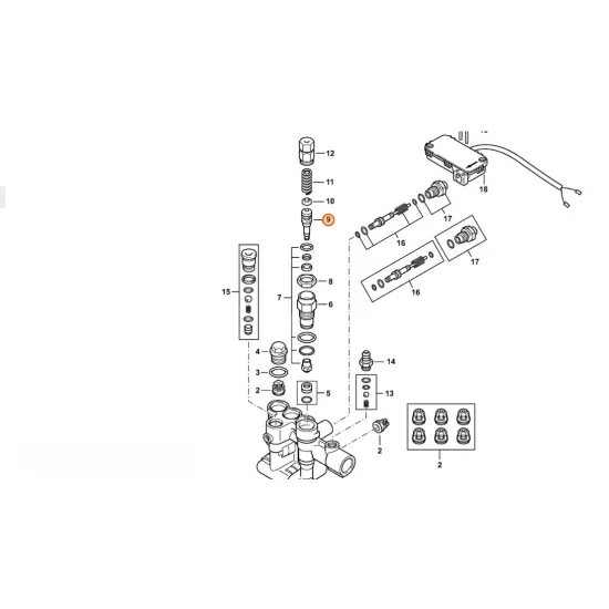 Stihl  Tłok 4788 701 3100